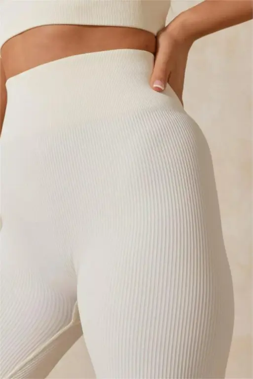 Лосины в рубчик женские опт.