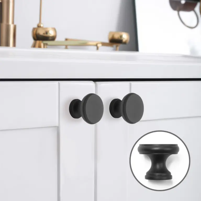 Ручка для мебели черная опт.