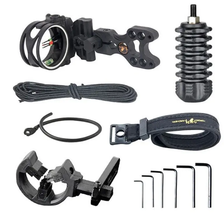 Набор черный для блочного лука оптом.