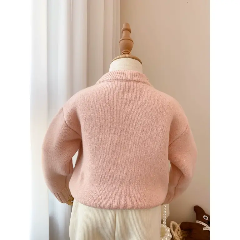 Детский тонкий вязаный свитер, срок изготовления заказа уточняйте.