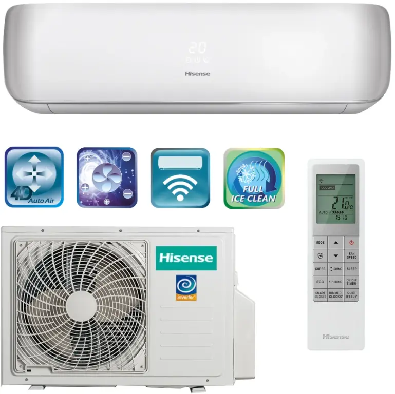 Кондиционер Hisense AS-10UW4rvetg01 WI-FI
